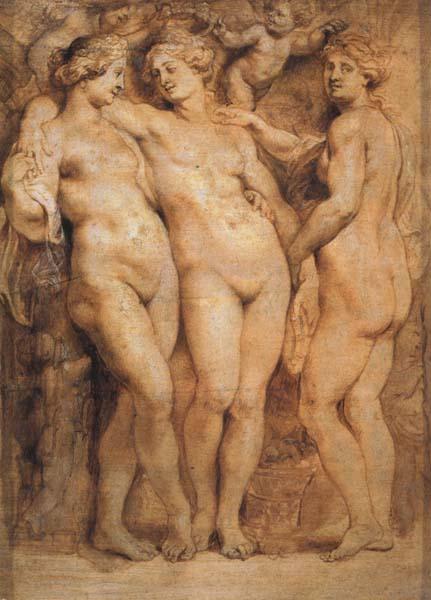 Peter Paul Rubens The Three Graces Sweden oil painting art